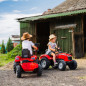 Koparka na pedały z przyczepką Massey Ferguson / Falk