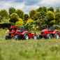 Koparka na pedały z przyczepką Massey Ferguson / Falk