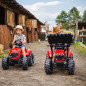 Koparka na pedały z przyczepką Massey Ferguson / Falk