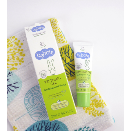 Żel łagodzący na ząbkowanie bez fluoru 20 ml / Bebble