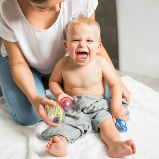 Pieluszki z włókien bambusa organicznego 3 szt. Miętowe / Babyono