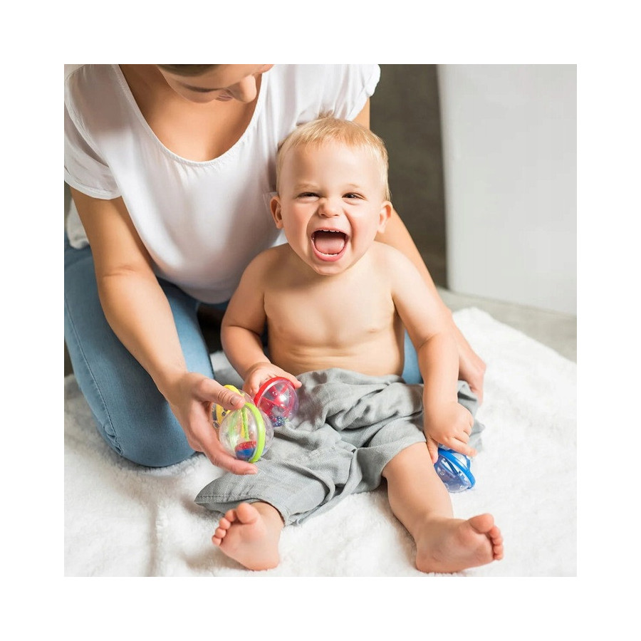 Pieluszki z włókien bambusa organicznego 3 szt. Miętowe / Babyono