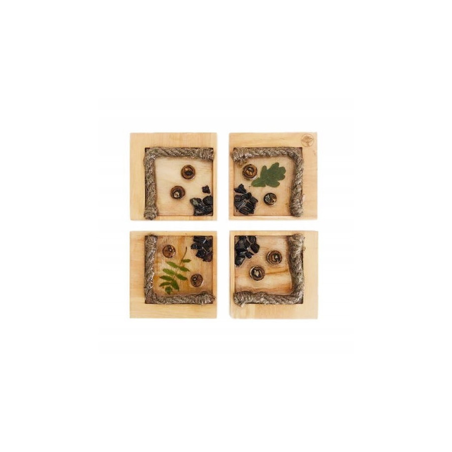 Puzzle Montessori kwadrat "Przygoda w lesie" / Ence Pence