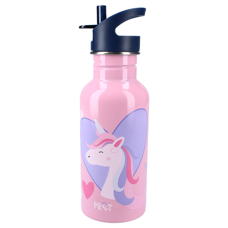 Bidon z ustnikiem 500 ml Unicorn Heart / Pret Bidon z ustnikiem 500 ml Unicorn Heart / Pret
