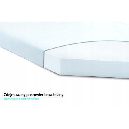 Materac ortopedyczny piankowy Softi 120x60 cm / Baby Matex