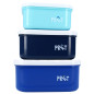 Śniadaniówka snack box 3w1 Dino Navy / Pret Śniadaniówka snack box 3w1 Dino Navy / Pret