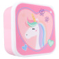 Śniadaniówka snack box 3w1 Pink Unicorn / Pret