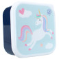 Śniadaniówka snack box 3w1 Pink Unicorn / Pret