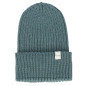 Czapka z wełny merino 0-6m Petrol / Yosoy