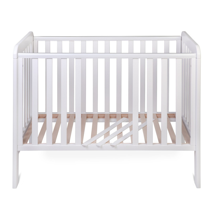 Łóżeczko dziecięce Lull Białe 120x60 cm / YappyKids