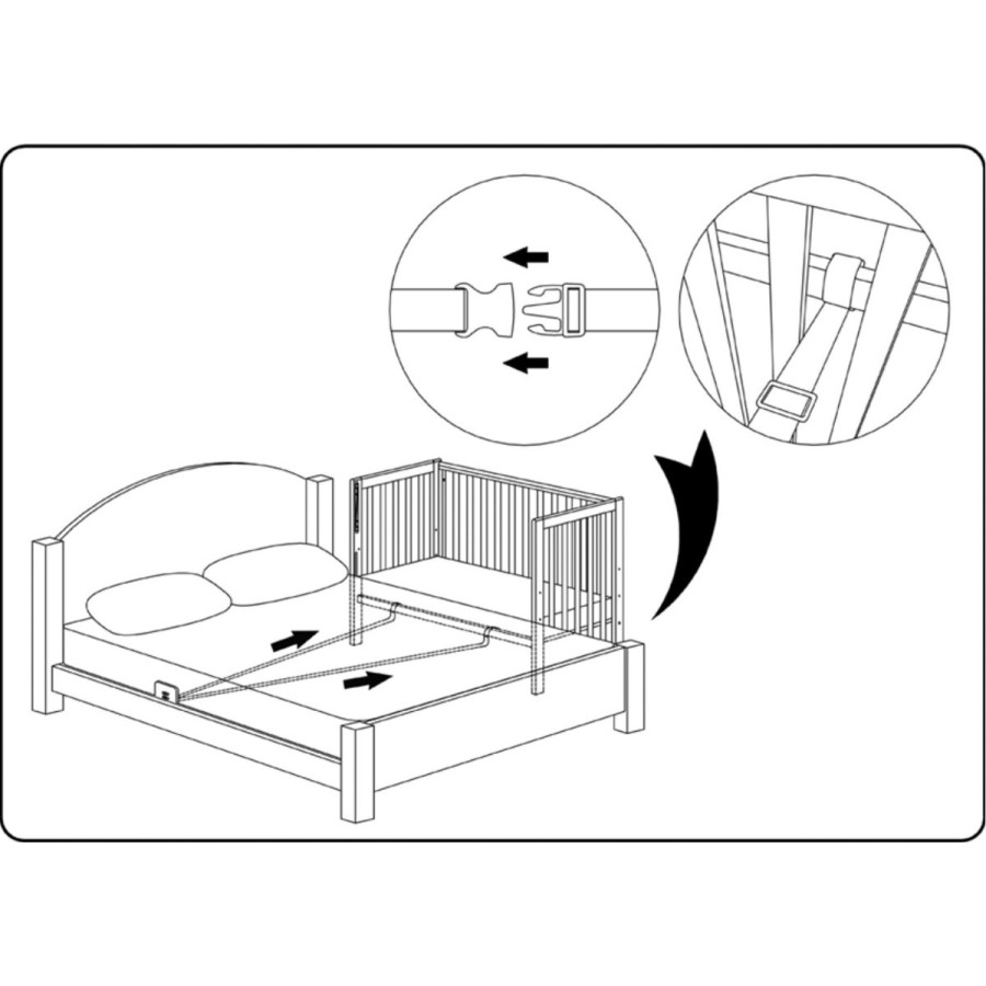 System mocujący do łóżeczek / YappyKids