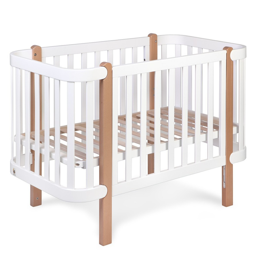 Łóżeczko dziecięce Étude Białe 120x60 cm / YappyKids Łóżeczko dziecięce Étude Białe 120x60 cm / YappyKids