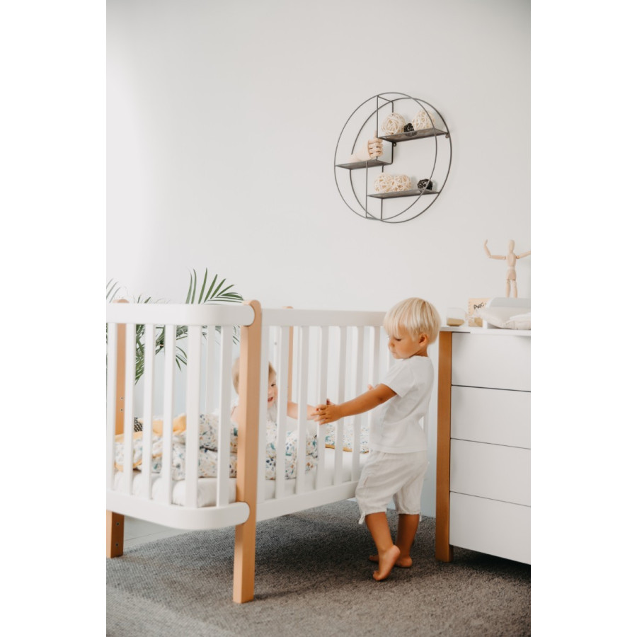 Łóżeczko dziecięce Étude Białe 120x60 cm / YappyKids