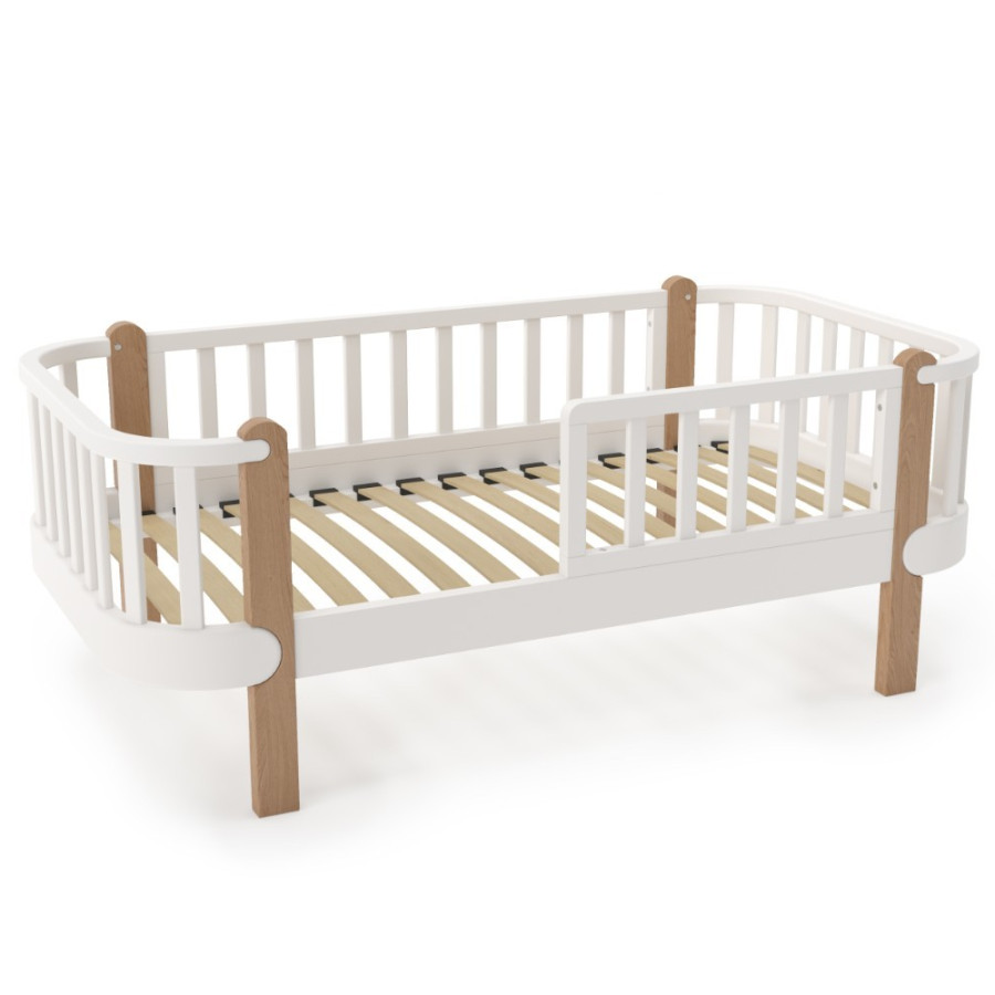 Łóżeczko młodzieżowe Étude Białe 160x80 cm / YappyKids Łóżeczko młodzieżowe Étude Białe 160x80 cm / YappyKids