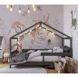 Łóżeczko młodzieżowe Hytte Zielone 160x80 cm / YappyKids Łóżeczko młodzieżowe Hytte Zielone 160x80 cm / YappyKids