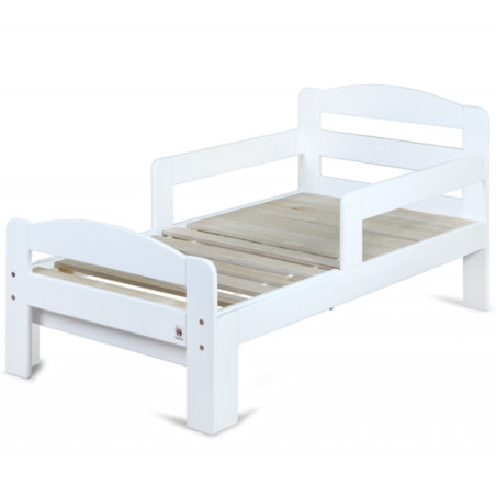 Łóżeczko młodzieżowe rosnące Grow Białe 140-190 x 70 cm / YappyKids
