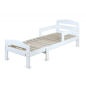 Łóżeczko młodzieżowe rosnące Grow Białe 140-190 x 70 cm / YappyKids Łóżeczko młodzieżowe rosnące Grow Białe 140-190 x 70 cm / YappyKids