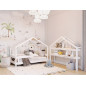 Półka Hytte Biała 169x135 cm / YappyKids Półka Hytte Biała 169x135 cm / YappyKids