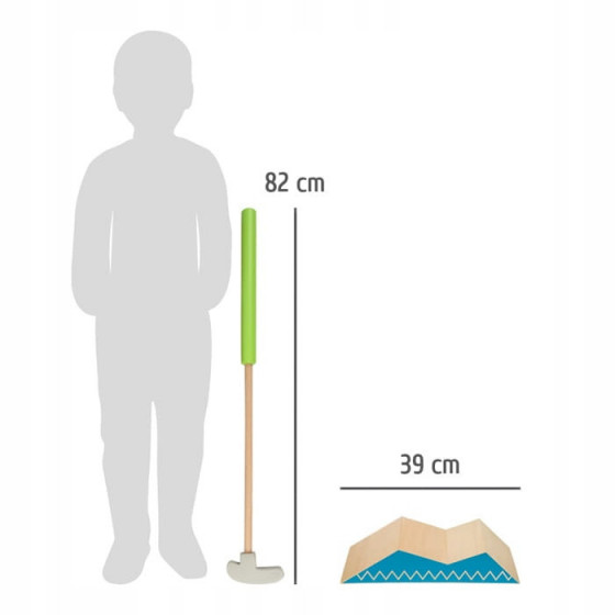 Mini golf z trasą przeszkód / Small Foot Design