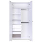 Szafa Étude Szara 95x179 cm / YappyKids Szafa Étude Szara 95x179 cm / YappyKids