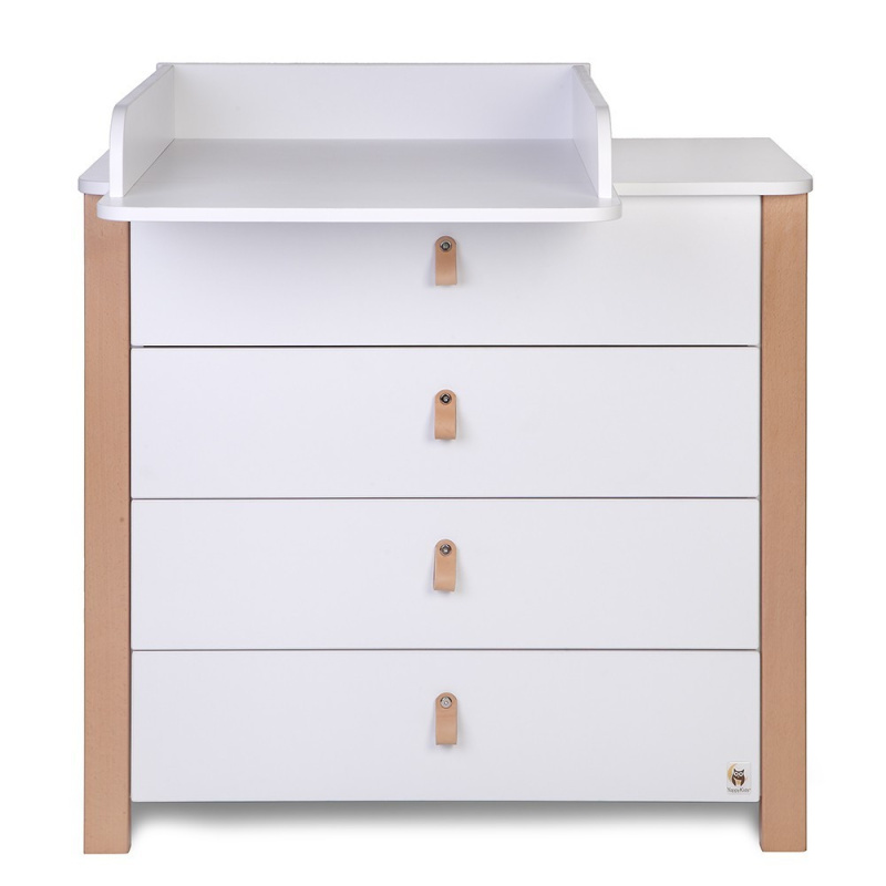 Komoda z przewijakiem Étude Biała / YappyKids
