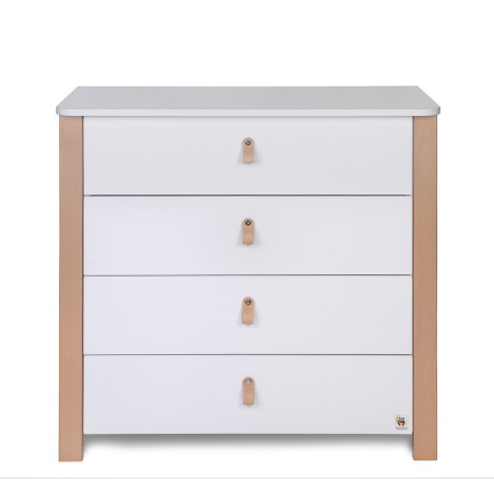 Komoda z przewijakiem Étude Biała / YappyKids