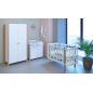 Komoda z przewijakiem Étude Biała 90x85 cm / YappyKids Komoda z przewijakiem Étude Biała 90x85 cm / YappyKids