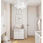 Komoda z przewijakiem Étude Biała 90x85 cm / YappyKids Komoda z przewijakiem Étude Biała 90x85 cm / YappyKids