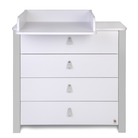 Komoda z przewijakiem Étude Szara / YappyKids