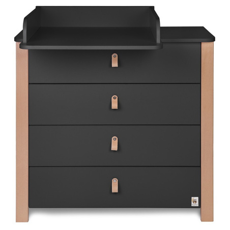 Komoda z przewijakiem Étude Antracytowa / YappyKids