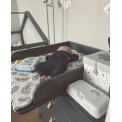 Komoda z przewijakiem Étude Antracytowa / YappyKids