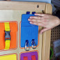 Kieszonki do nauki zamykania i otwierania / Masterkidz