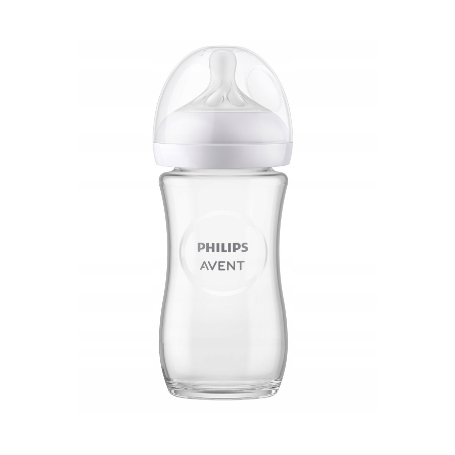 Butelka dla niemowląt szklana responsywna 240 ml / Philips Avent