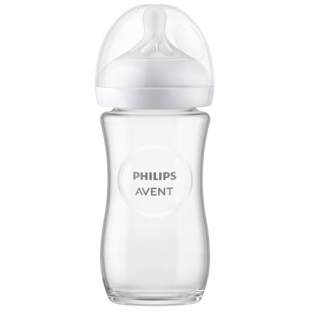 Butelka dla niemowląt szklana responsywna 240 ml / Philips Avent