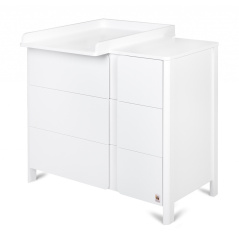 Komoda z przewijakiem Classic Biała / YappyKids