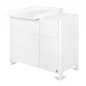 Komoda z przewijakiem Classic Biała 105x91 cm / YappyKids
