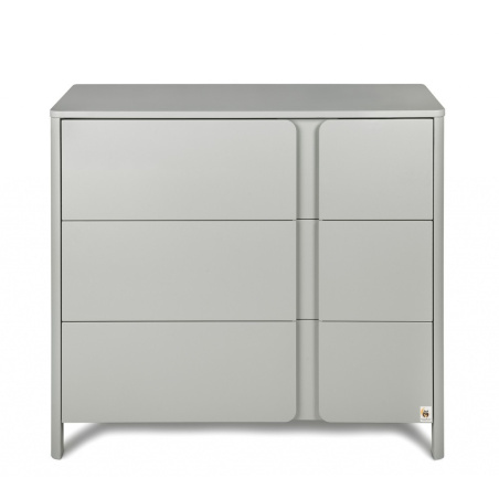 Komoda z przewijakiem Classic Szara / YappyKids