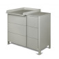 Komoda z przewijakiem Classic Szara 105x91 cm / YappyKids