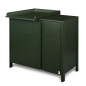 Komoda z przewijakiem Classic Zielona 105x91 cm / YappyKids
