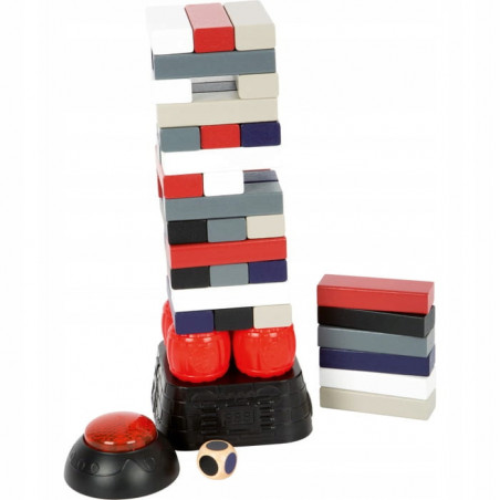 Chwiejna wieża z ładunkiem wybuchowym / Small Foot Design