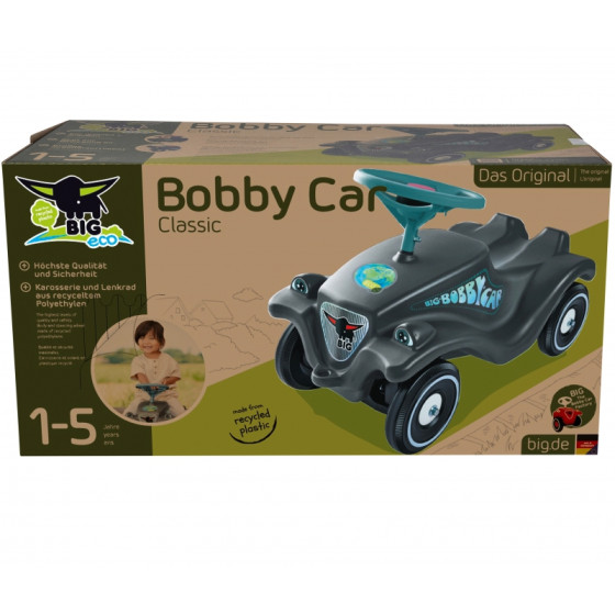 Jeździk Bobby Car Classic Eco z klaksonem Szary / Big