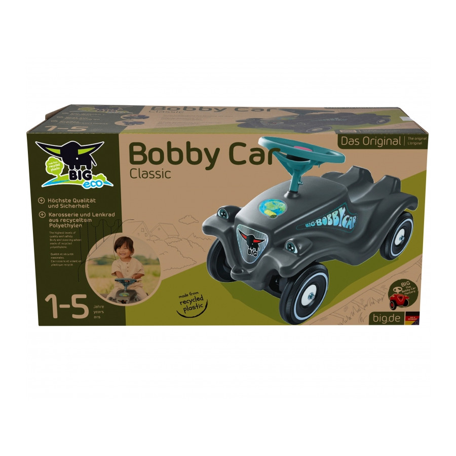 Jeździk Bobby Car Classic Eco z klaksonem Szary / Big