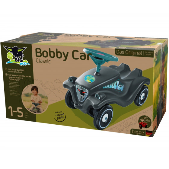 Jeździk Bobby Car Classic Eco z klaksonem Szary / Big