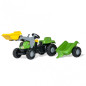 Traktor na pedały z łyżką i przyczepą / Rolly toys