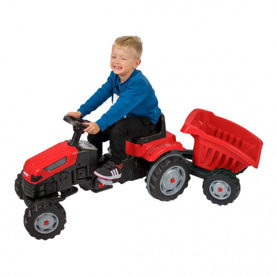 Traktor na pedały GoTrac Maxi z przyczepą / Woopie