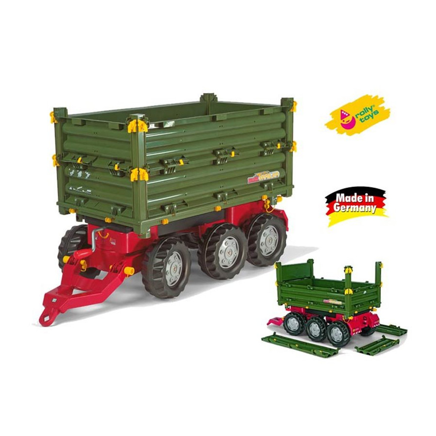 Wielka przyczepa 3 osie Multi Trailer / Rolly toys