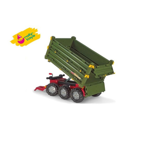 Wielka przyczepa 3 osie Multi Trailer / Rolly toys