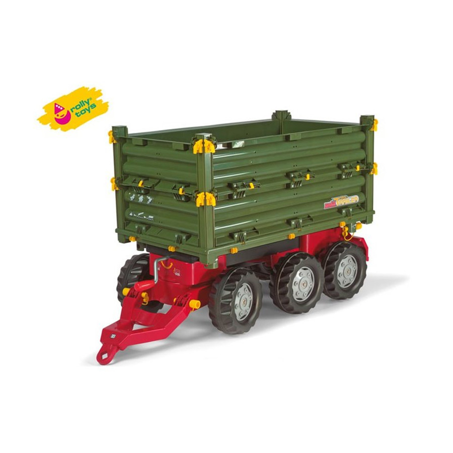 Wielka przyczepa 3 osie Multi Trailer / Rolly toys