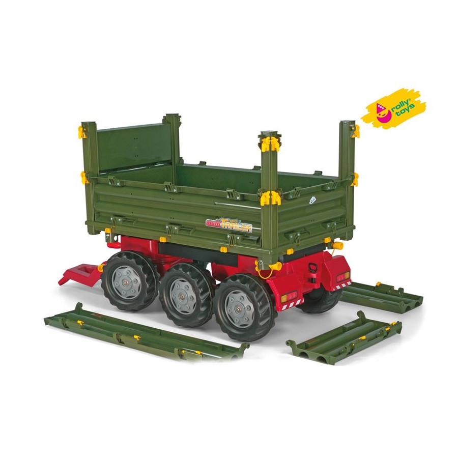 Wielka przyczepa 3 osie Multi Trailer / Rolly toys