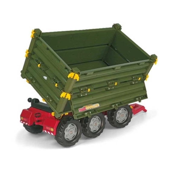 Wielka przyczepa 3 osie Multi Trailer / Rolly toys